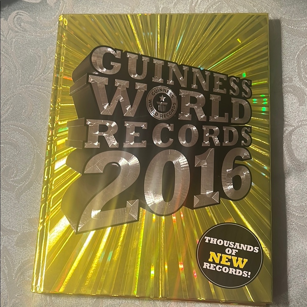 Guinness World Records 2016 Book